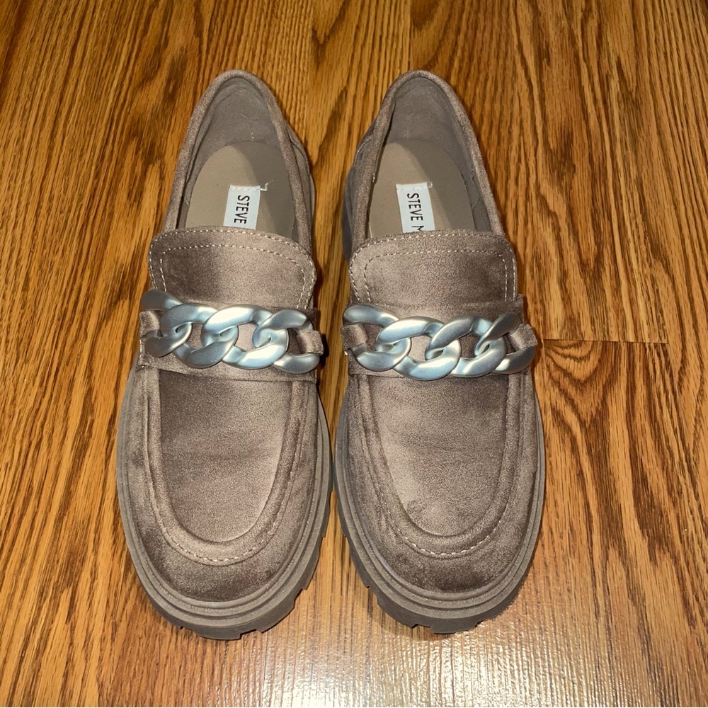 Steve Madden Katherine Taupe Loafers